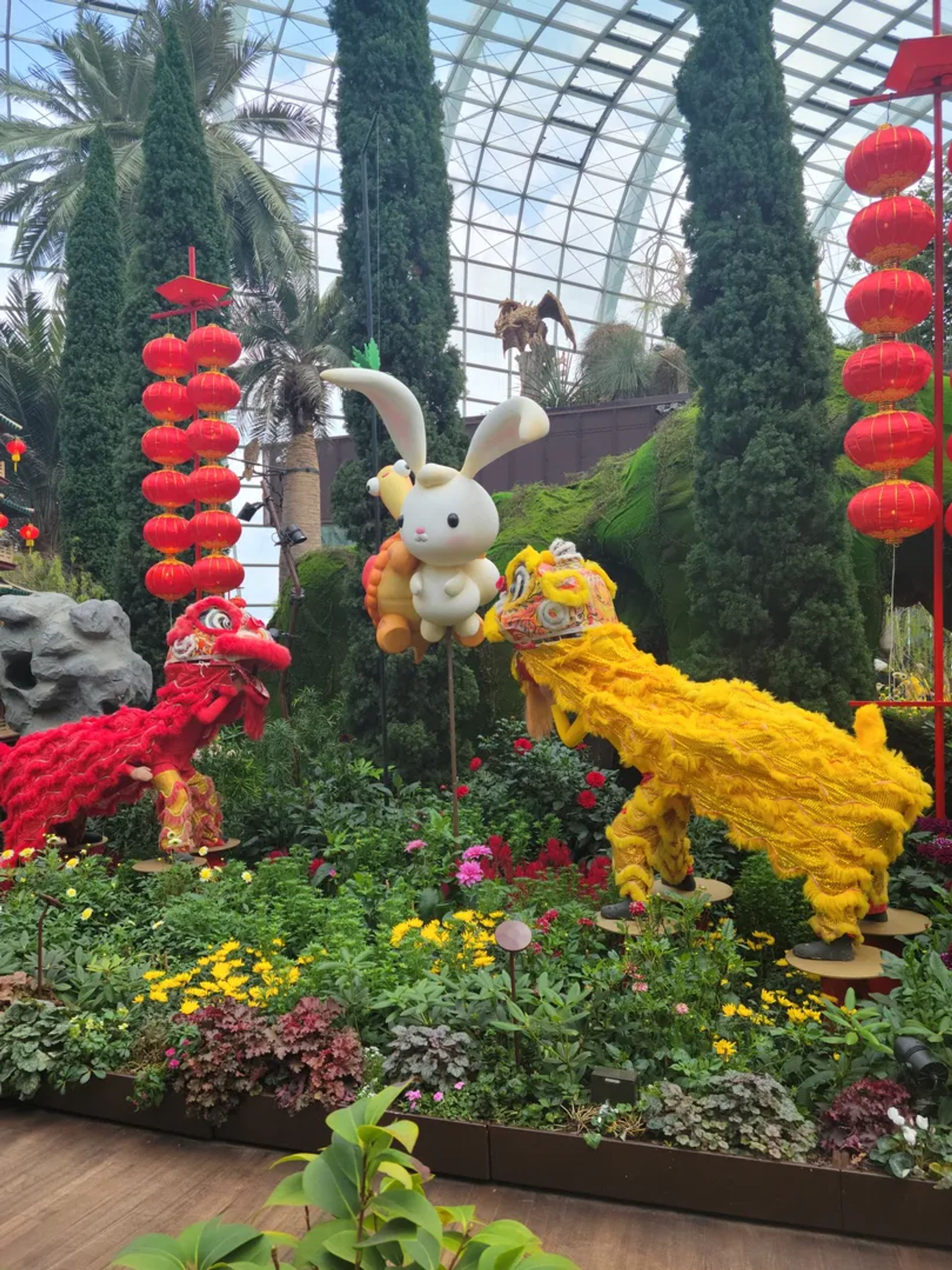 Flower Dome Year of The Bunny