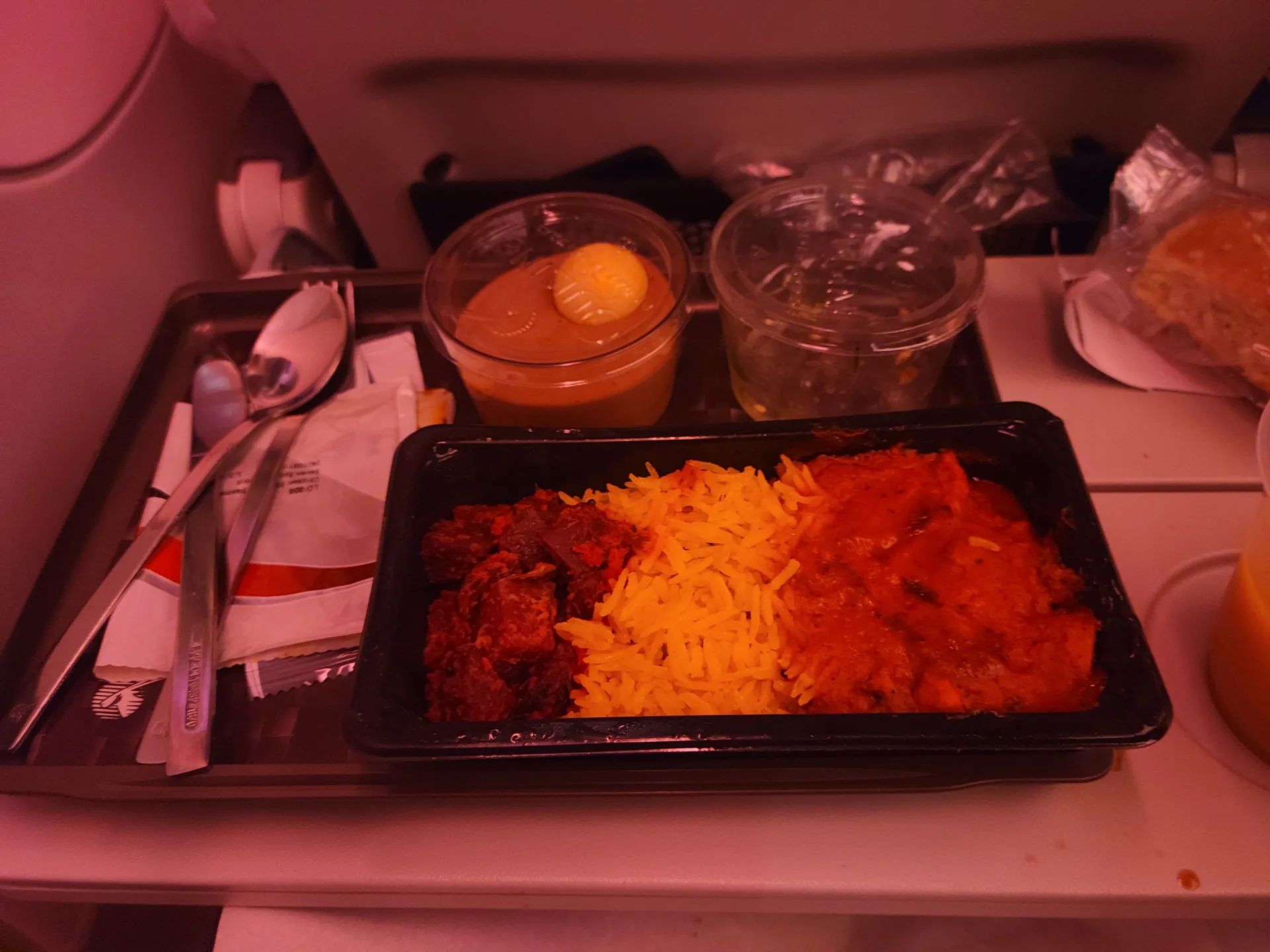 Not your typical airline food