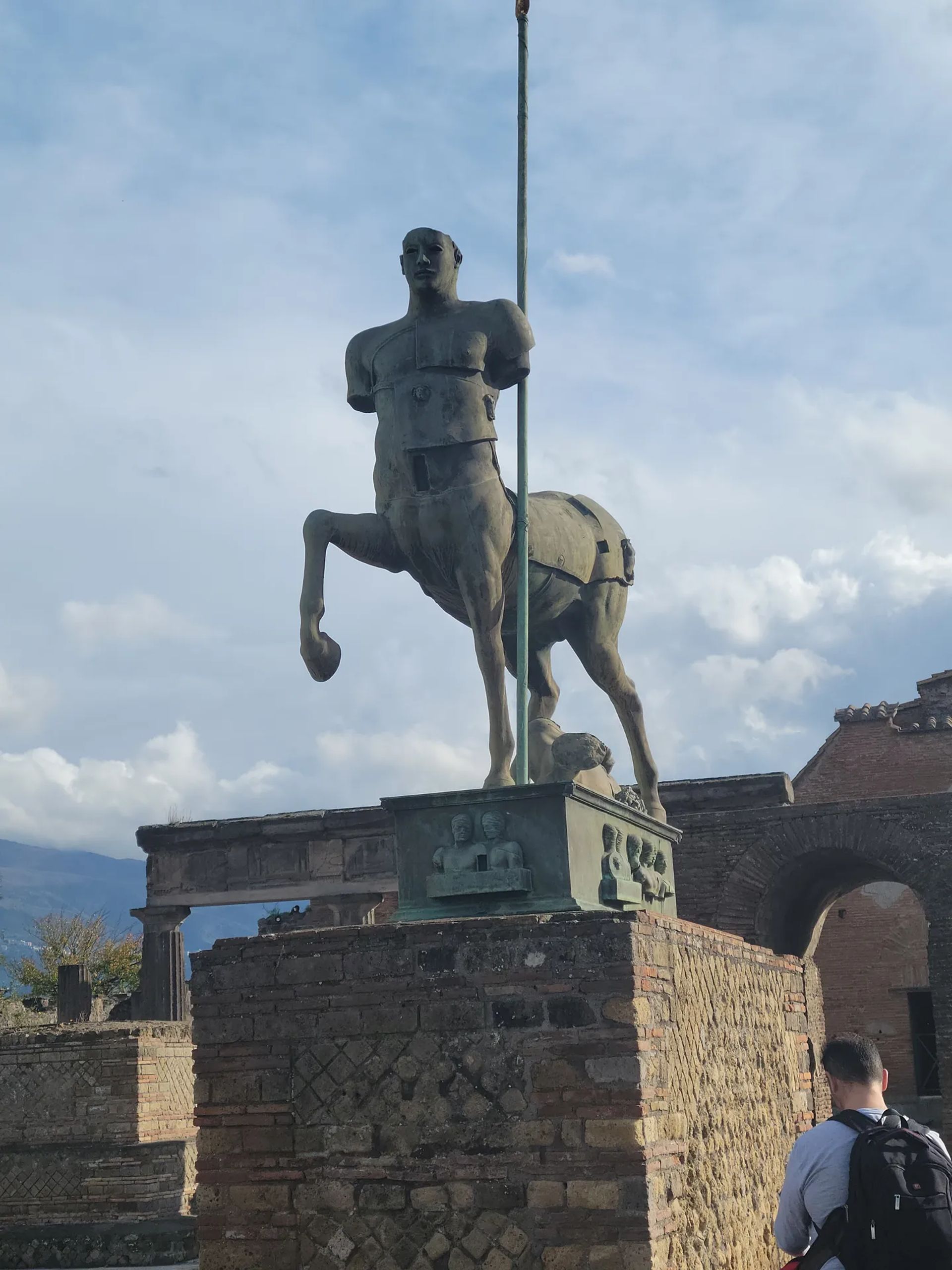 Statue in Pompeii